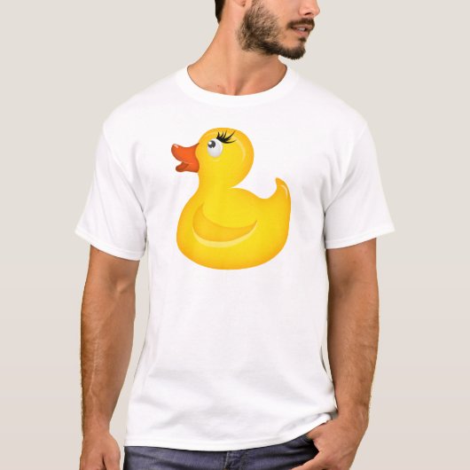 T-shirt Canards jaunes en caoutchouc (Devant)