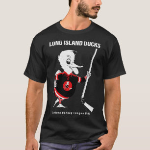T-shirt Canards Long Island Défaits Hockey EHL 1972