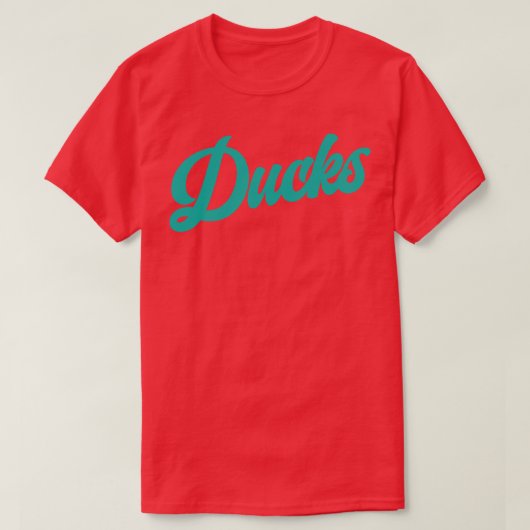 T-shirt Canards Retro Anaheim Canards (Design devant)
