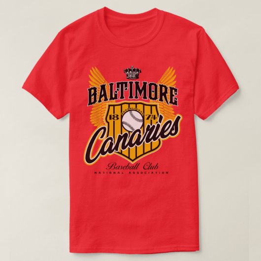 T-shirt Canaries Baltimore (Design devant)
