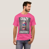 T-SHIRT CANAVORES CRAZES (Devant entier)