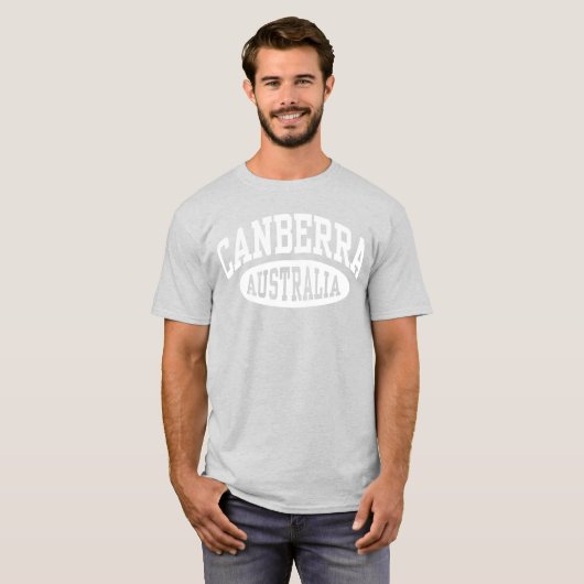T-shirt Canberra Australie (Devant entier)