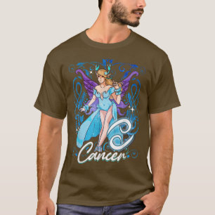 T-shirt Cancer Anime Anniversaire Fée Fées Cancer