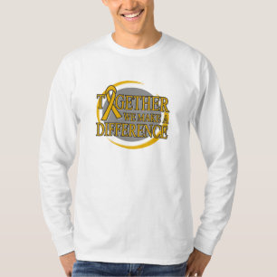 T-shirt Cancer d'annexe ensemble nous faisons une