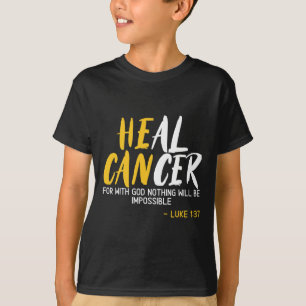T-shirt Cancer de la guérison Mois de sensibilisation au c