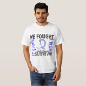 T-shirt Cancer de la prostate du survivant 5 (Devant entier)