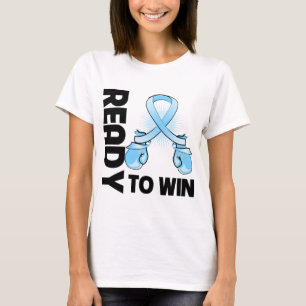 T-shirt Cancer de la prostate prêt à gagner