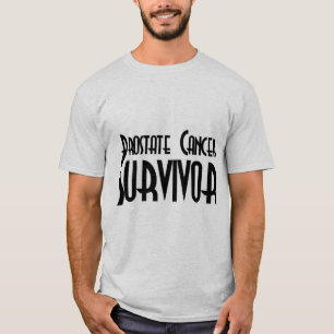 T-shirt Cancer de la prostate Survivant