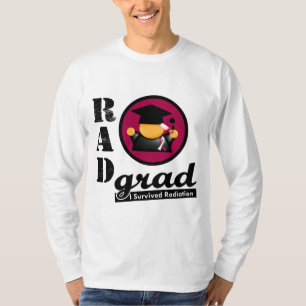 T-shirt CANCER DE LA TÊTE ET DU COU de diplômé de
