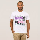 T-shirt Cancer de la thyroïde comme nous forts sommes (Devant entier)
