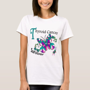 T-shirt Cancer de la thyroïde du survivant 6