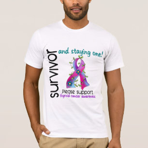 T-shirt Cancer de la thyroïde du survivant 9