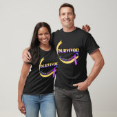 T-shirt Cancer de la vessie Survivant (Unisexe)