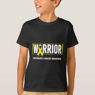 T-shirt Cancer de l'enfance - Guerrier Le cancer de l'enfa