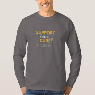 T-shirt cancer de l'enfance.soutien. cure Long manches T-s