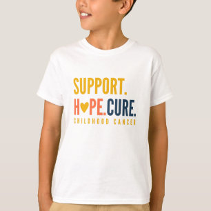 T-shirt cancer de l'enfance soutien espoir guérison Enfant