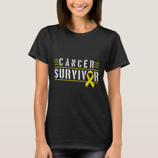 T-shirt Cancer de l'enfant Survivant 1 Cancer de l'enfant