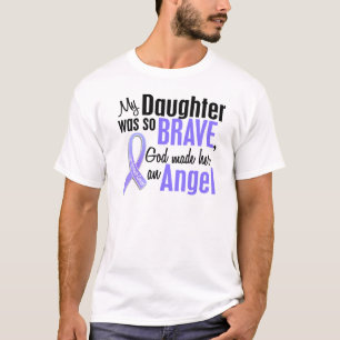 T-shirt Cancer de l'estomac de fille de l'ange 2