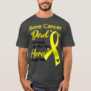 T-shirt Cancer De L'Os Papa La Plupart Des Gens Ne Rencont