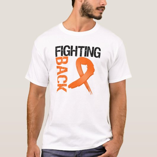 T-shirt Cancer de rein battant en retraite (Devant)