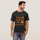 T-shirt Cancer de rein du survivant 11 (Devant entier)