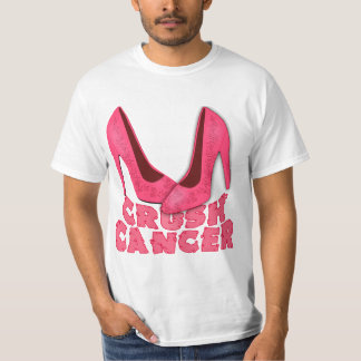 T-shirt Cancer d'écrasement avec des stylets