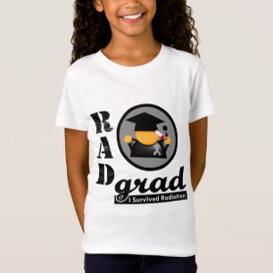 T-Shirt CANCER DU CERVEAU de diplômé de rayonnement