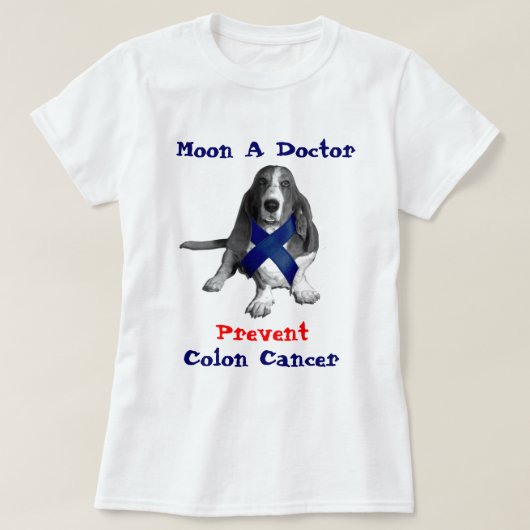 T-shirt Cancer du colon (Design devant)