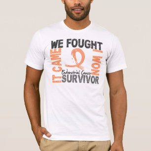 T-shirt Cancer du corps utérin du survivant 5