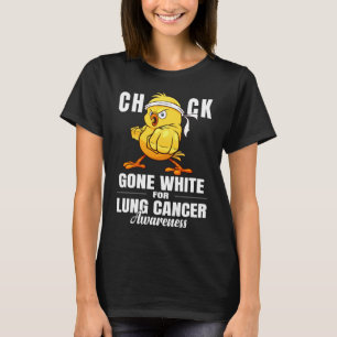 T-shirt cancer du poumon guerrier de poussins drôle