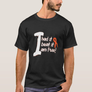T-shirt Cancer du rein Lutte contre le cancer Ruban