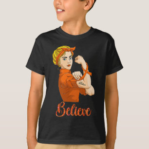 T-shirt Cancer du sang des femmes fortes