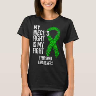 T-shirt Cancer du Sang La lutte de ma nièce est ma lutte L