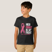 T-shirt Cancer du sein (Devant entier)