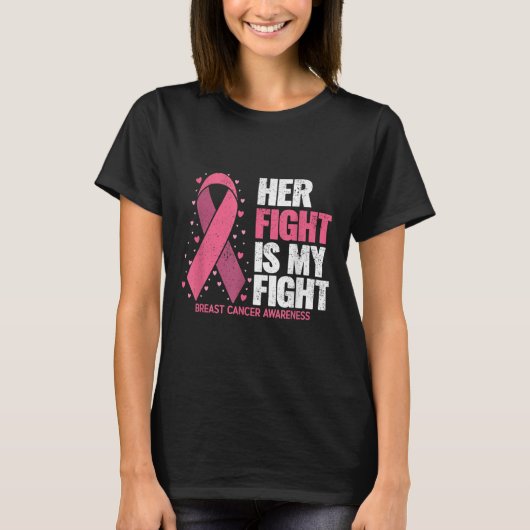 T-shirt Cancer du sein (Devant)