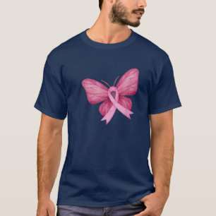 T-shirt Cancer du sein Conscience de la foi Beurre à ruba