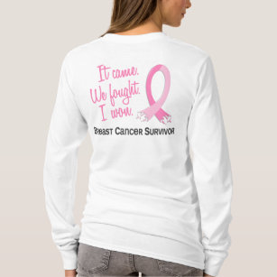 T-shirt Cancer du sein du survivant 11