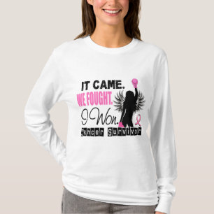 T-shirt Cancer du sein du survivant 22