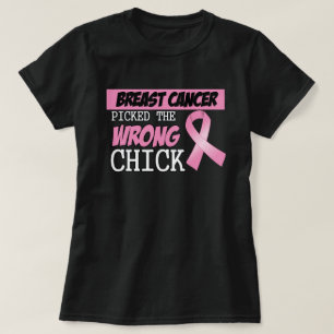 T-shirt Cancer Du Sein : Le Mauvais Diva