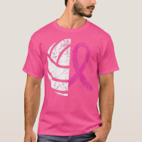 Cancer du sein Volleyball rose ruban Sensibilisati