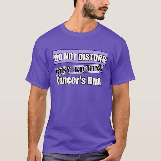 T-shirt Cancer Général Ne Dérangez Pas Le Bouton De Lancem (Devant)