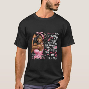 T-shirt Cancer Je Suis La Tempête Femmes Noires Nous Porto