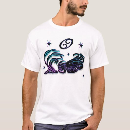 T-shirt Cancer le crabe (Devant)