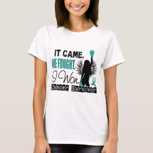 T-shirt Cancer ovarien du survivant 22