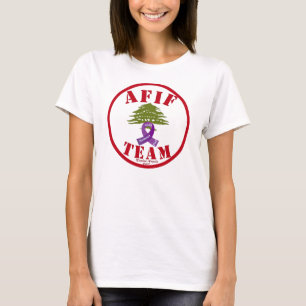 T-shirt Cancer pancréatique d'Afif