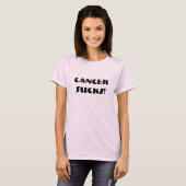 T-SHIRT CANCER SUCKS ! (Devant entier)