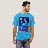 T-shirt Cancer the Crab Zodiac Sign (Devant entier)