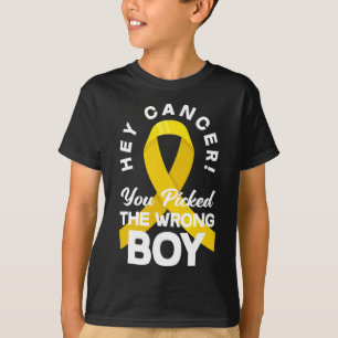T-shirt Cancer Vous Avez Choisi Le Mauvais Garçon Cancer E