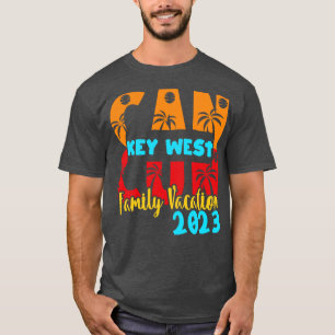 T-shirt Cancun 2023 Key West Summer Family Couple Correspo