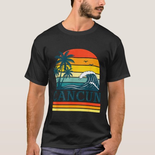 T-shirt Cancun Holiday Christmas Trip Vacation Matching  (Devant)